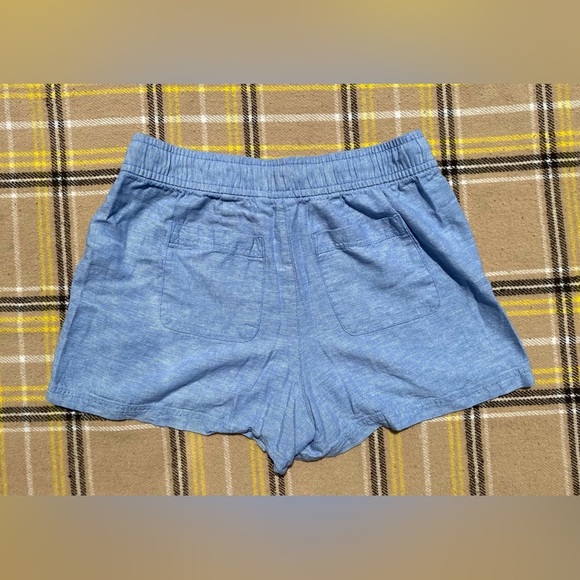 Gap Indigo Chambry Lightweight Drawstring Shorts - Picture 5 of 6